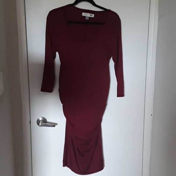 Like New Maternity midi  dress - Picture 1 of 3